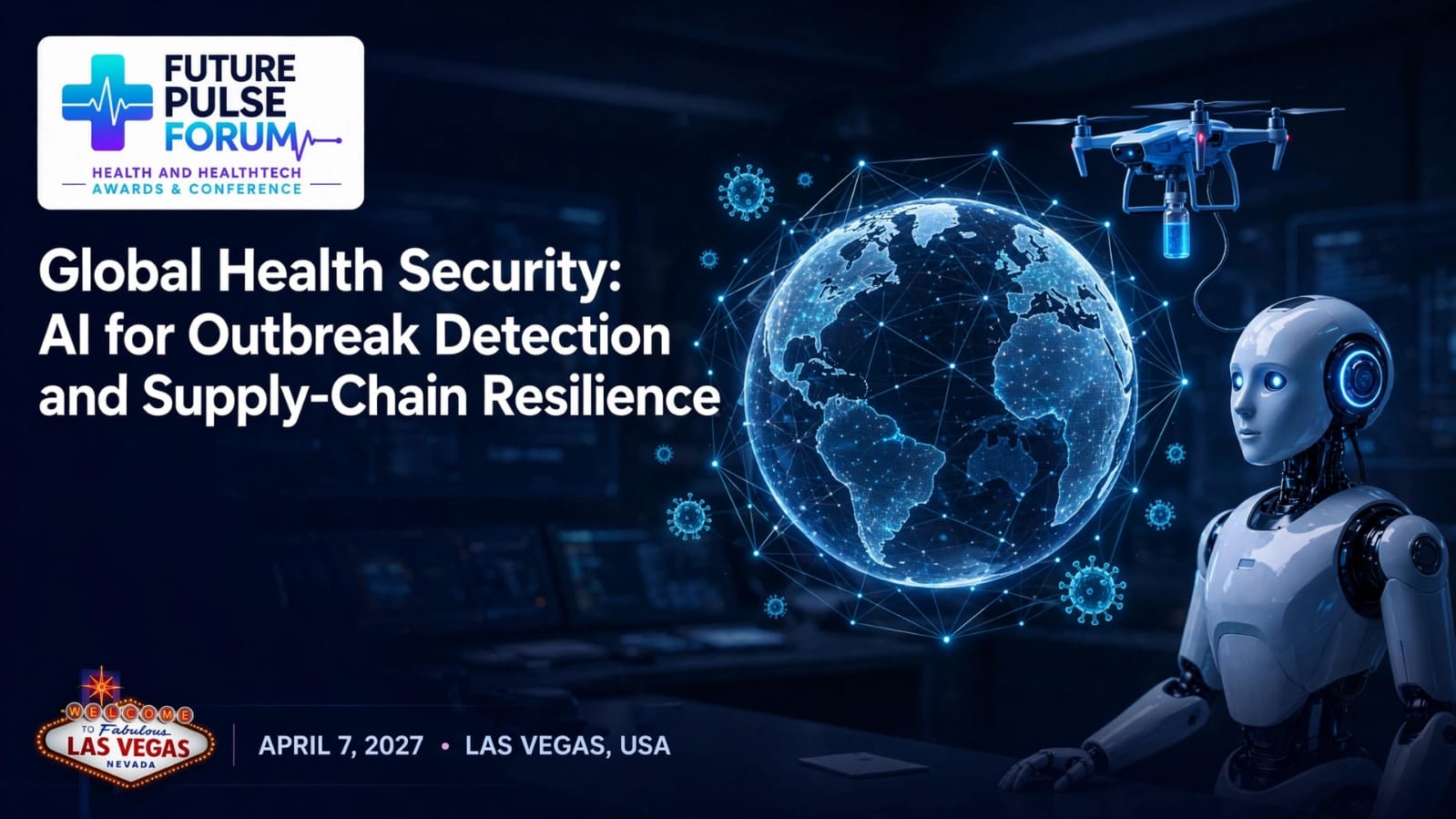 Global Health Security: AI for Outbreak Detection and Supply-Chain Resilience